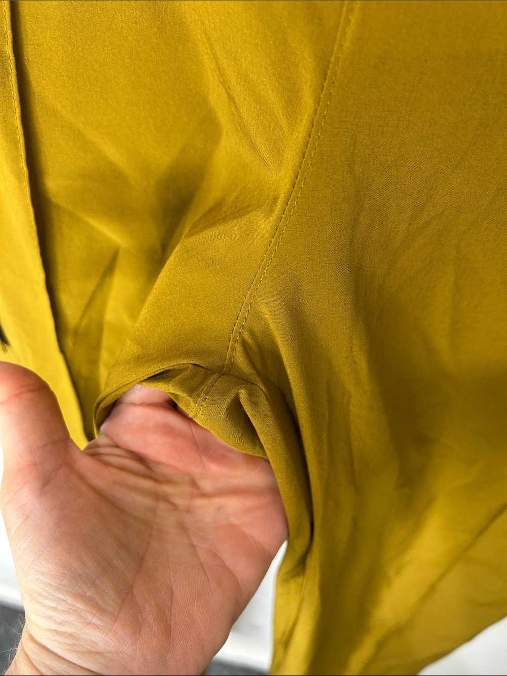 ATHLETA Vienna Cargo Pant Casual Travel Career in Brass Yellow Size 8 - Picture 13 of 14